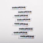 made with love labels