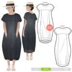 sydney designer dress, schnittmuster, style arc