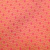 baumwollstoff blättermuster pink
