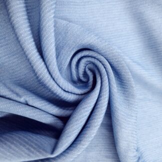 Viskose Jeans Hellblau mit feinen Streifen